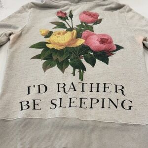 Wildfox Light Gray Knit Hoodie